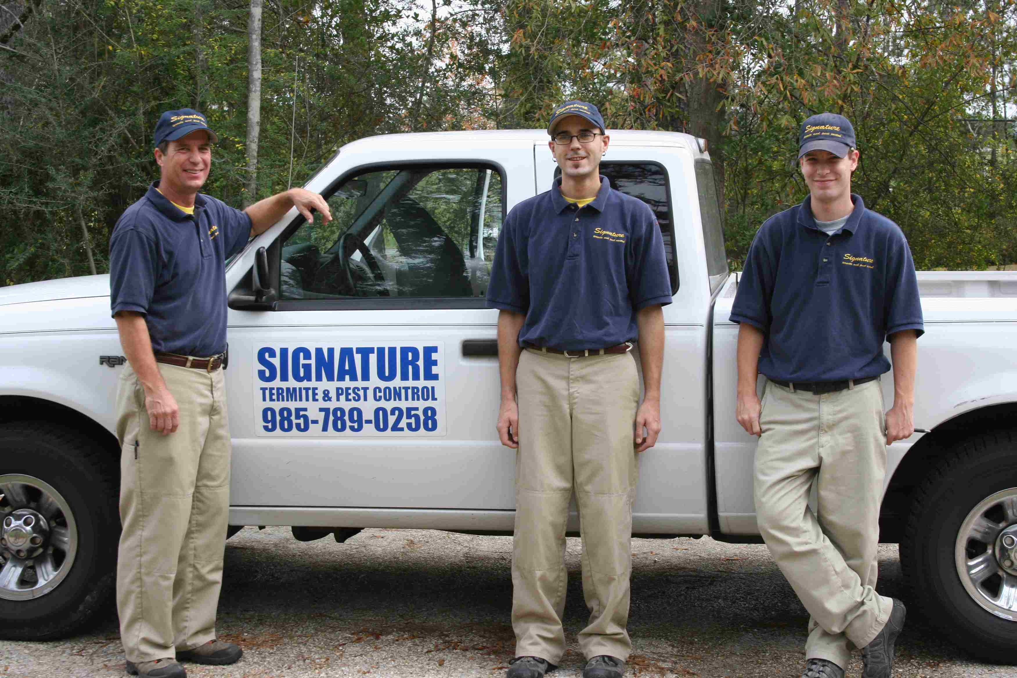 Signature Team With Service Truck